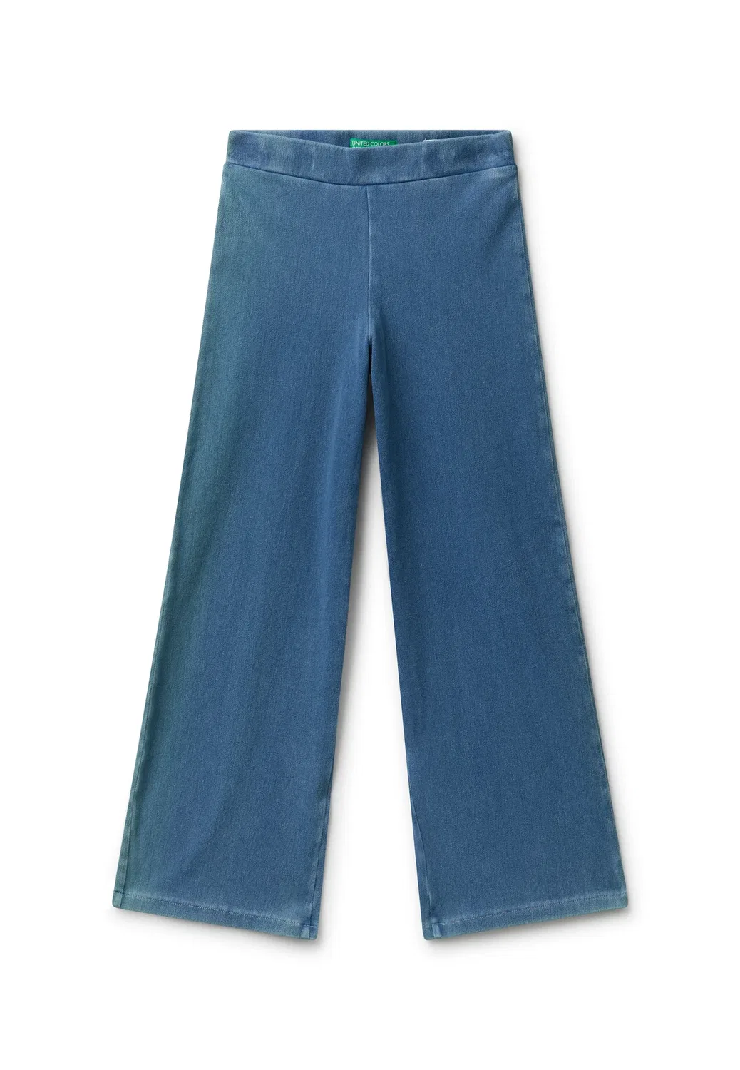 Широкие расклешенные джинсы United Colors Of Benetton, Blue