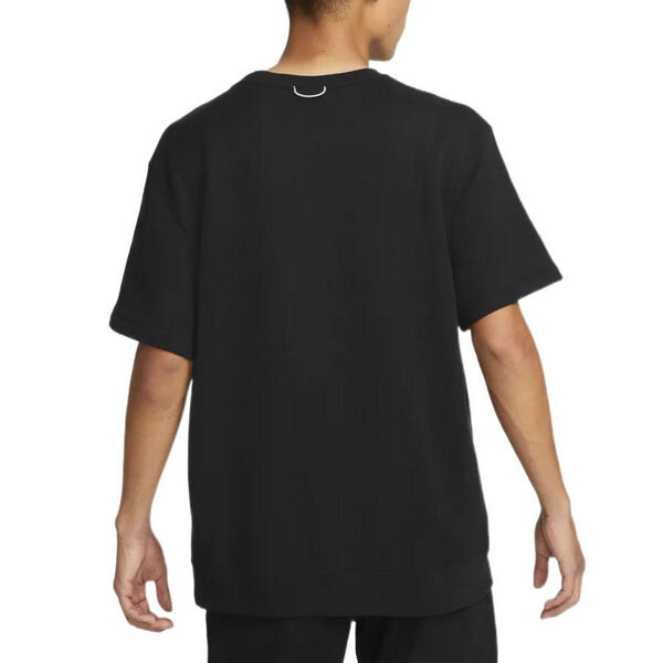 Футболка Nike Solid Color Pocket Skateboard Sports Round Neck Short Sleeve Unisex Black, мультиколор — фото 3