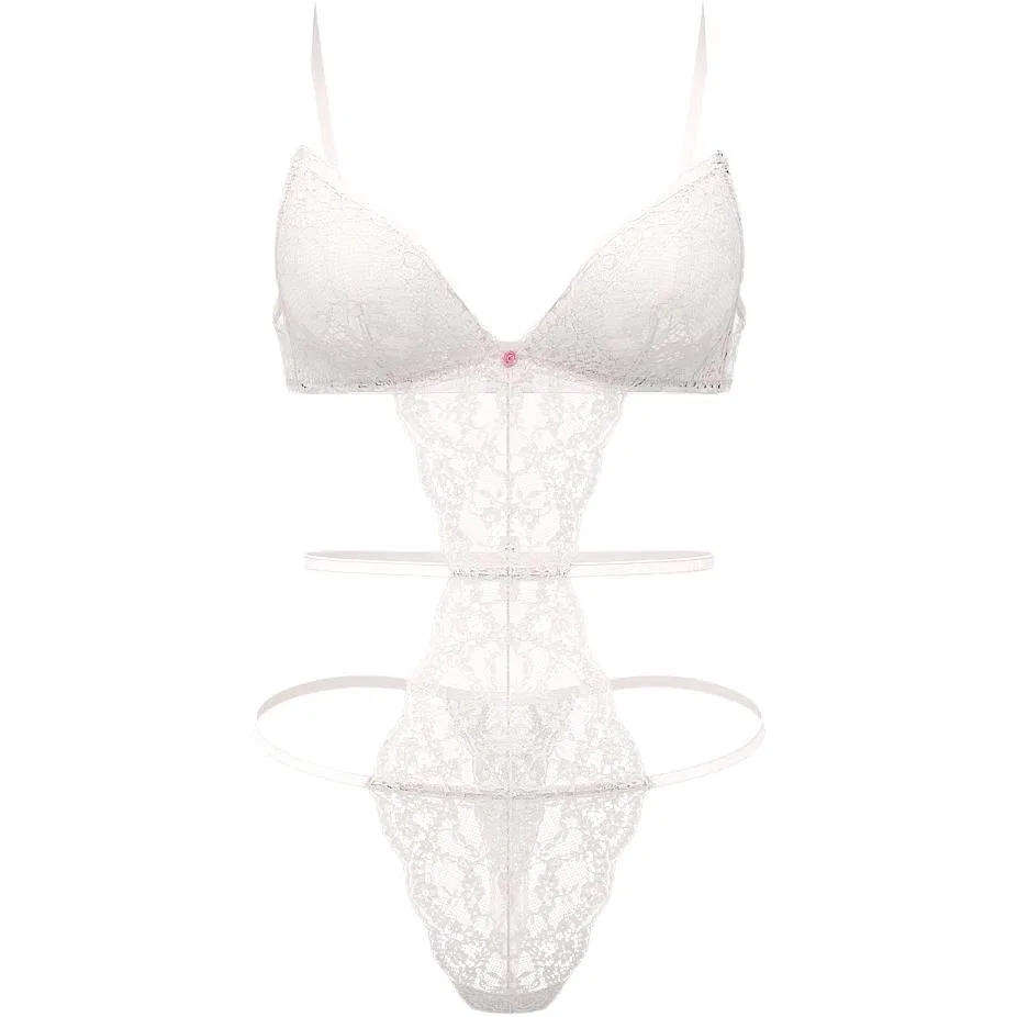 Женский боди-комбинезон Victoria's Secret, White