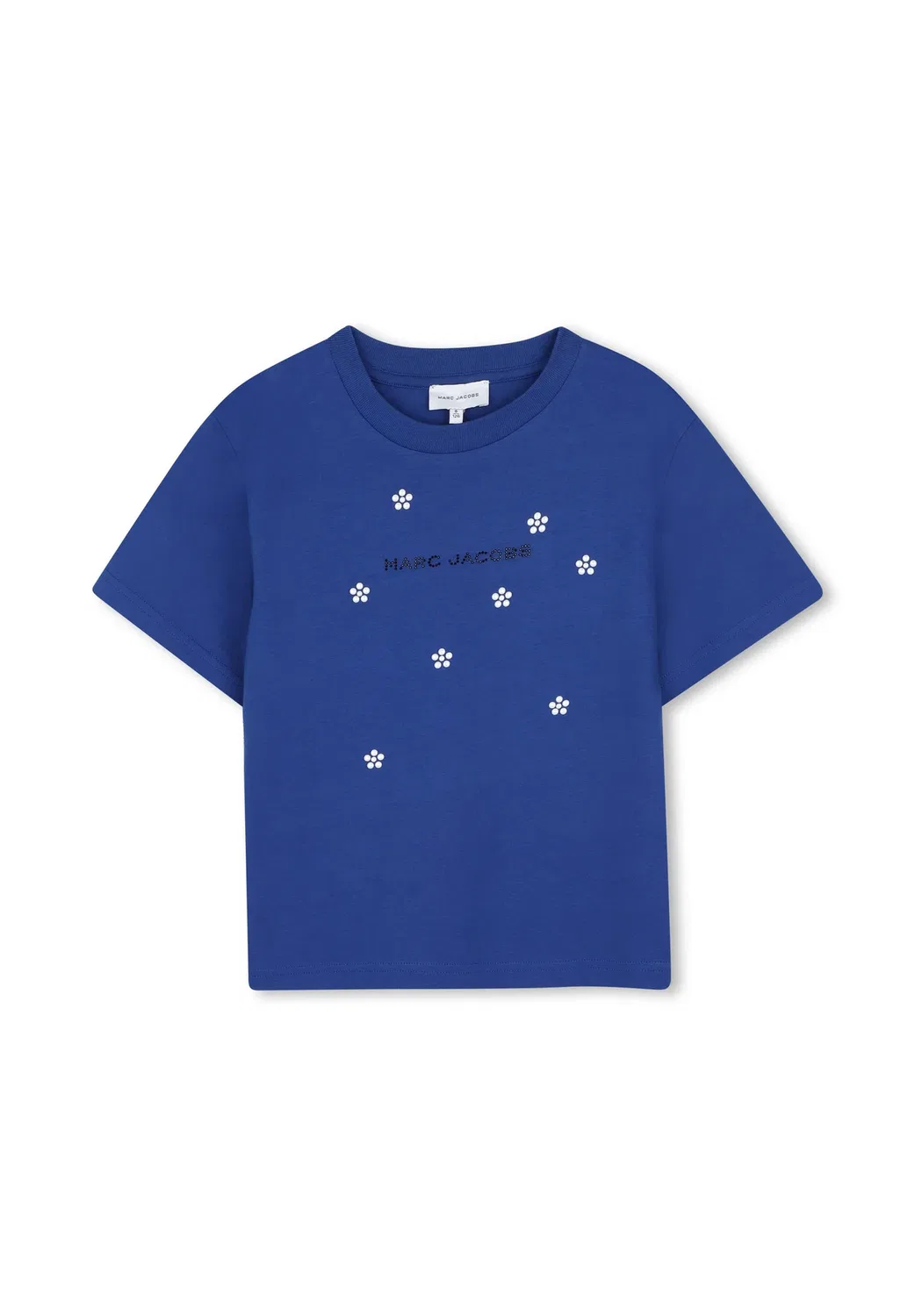 Футболка с короткими рукавами - футболка с принтом Marc Jacobs Kids, Navy