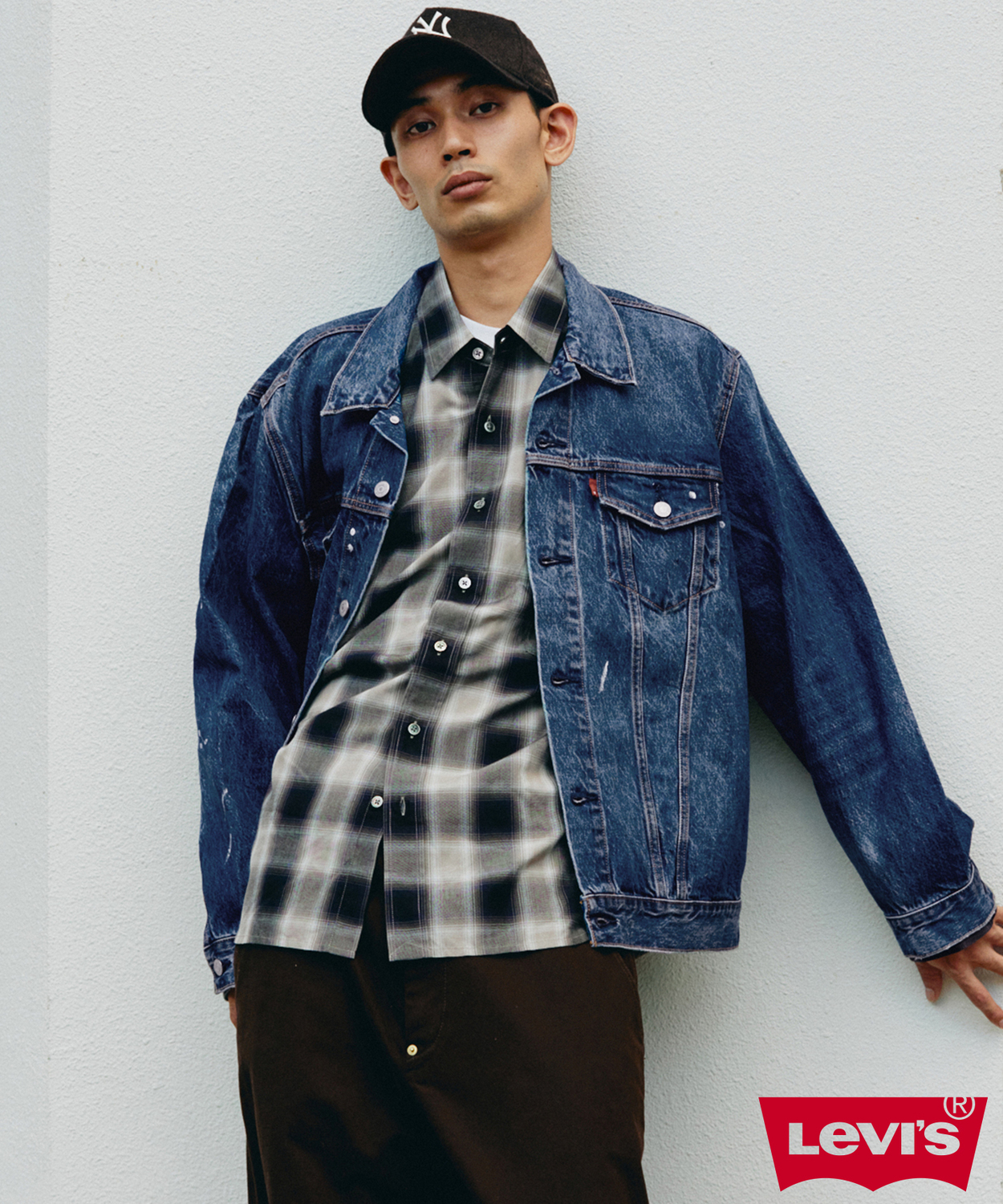 LEVI'S(R) / Levi's(R) Спецзаказная куртка-тракер TYPE III, кромка цвета индиго