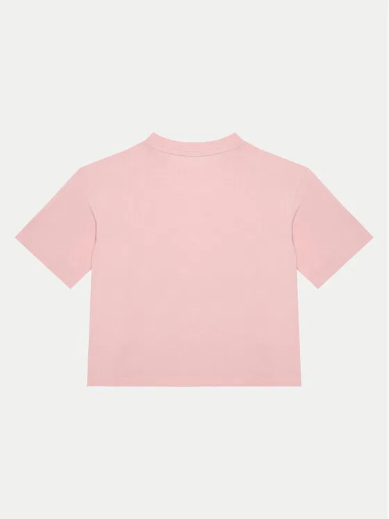 Футболка boxy fit Guess, розовый — фото 2
