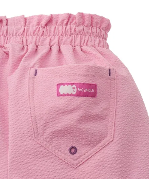 Детские шорты-кюлоты с водоотталкивающей пропиткой и рюшами, модель Frill Color, moimoln, Light Yellow — фото 4