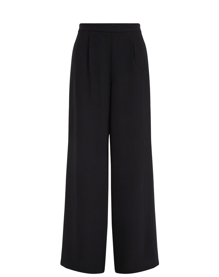 

Брюки WE Fashion Wide leg Pleat-Front Pants, черный