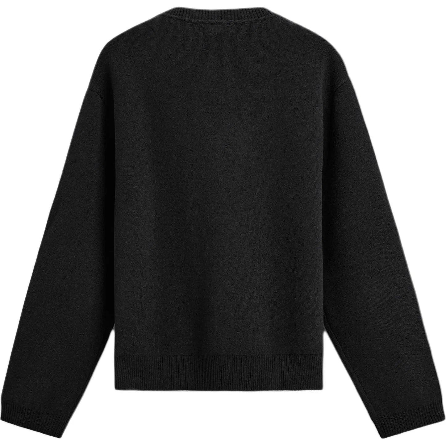 Мужской свитер с круглым вырезом ZARA, Black — фото 3