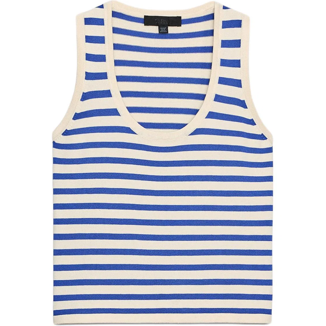Женский топ без рукавов Original/Blue ZARA, Original/Blue