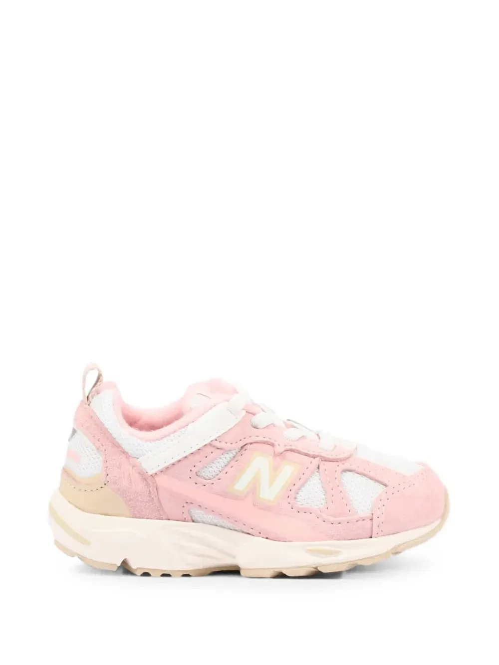 Кроссовки с панелями New Balance Kids, розовый — фото 2