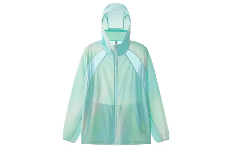 Детская защитная одежда от солнца с принтом Cool Skin Banana In, Lime Green With Light Gradient Print — фото 3