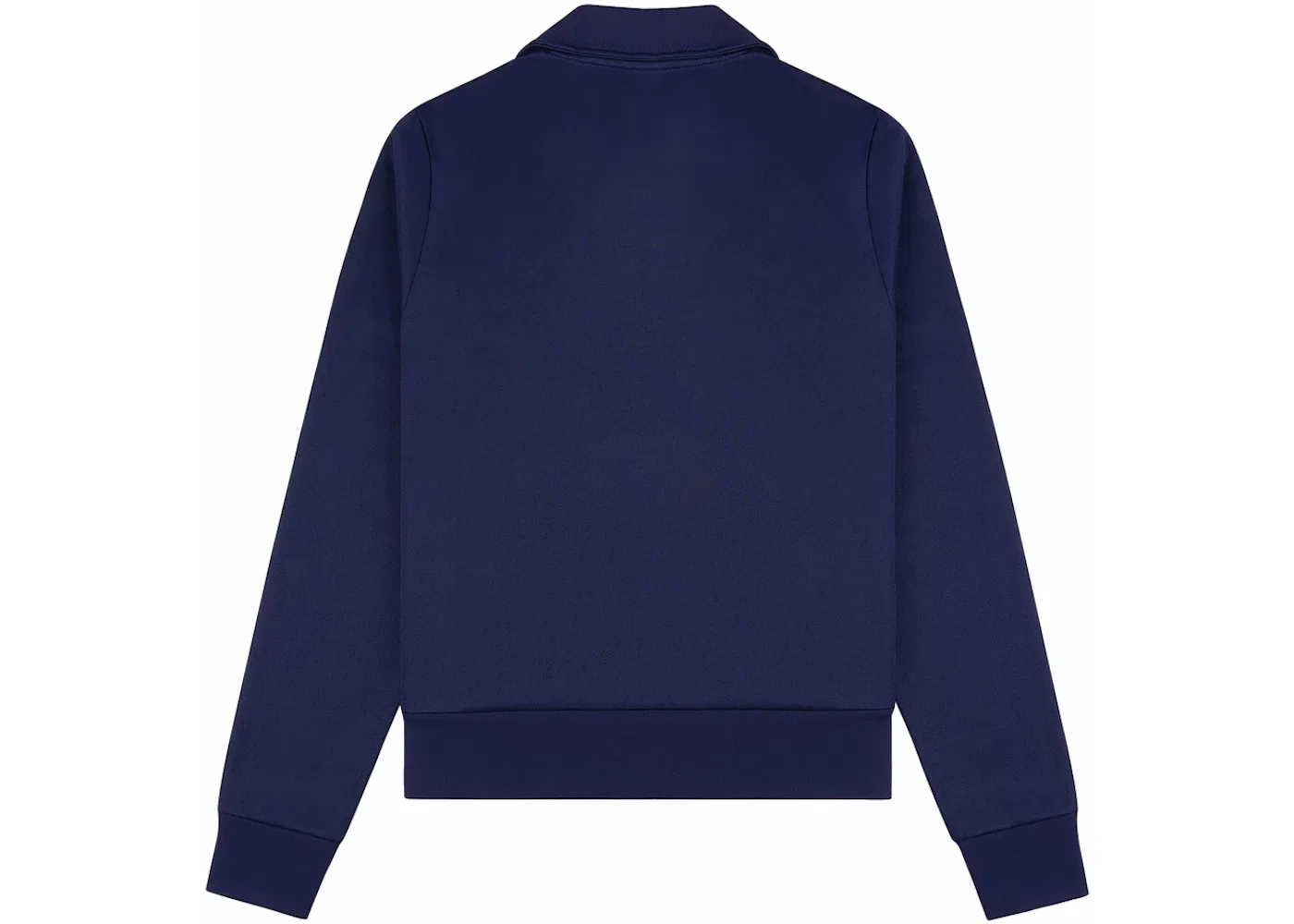 Женская куртка с четверть-застежкой-молнией Adidas x Sporty & Rich Track, Navy/White — фото 2