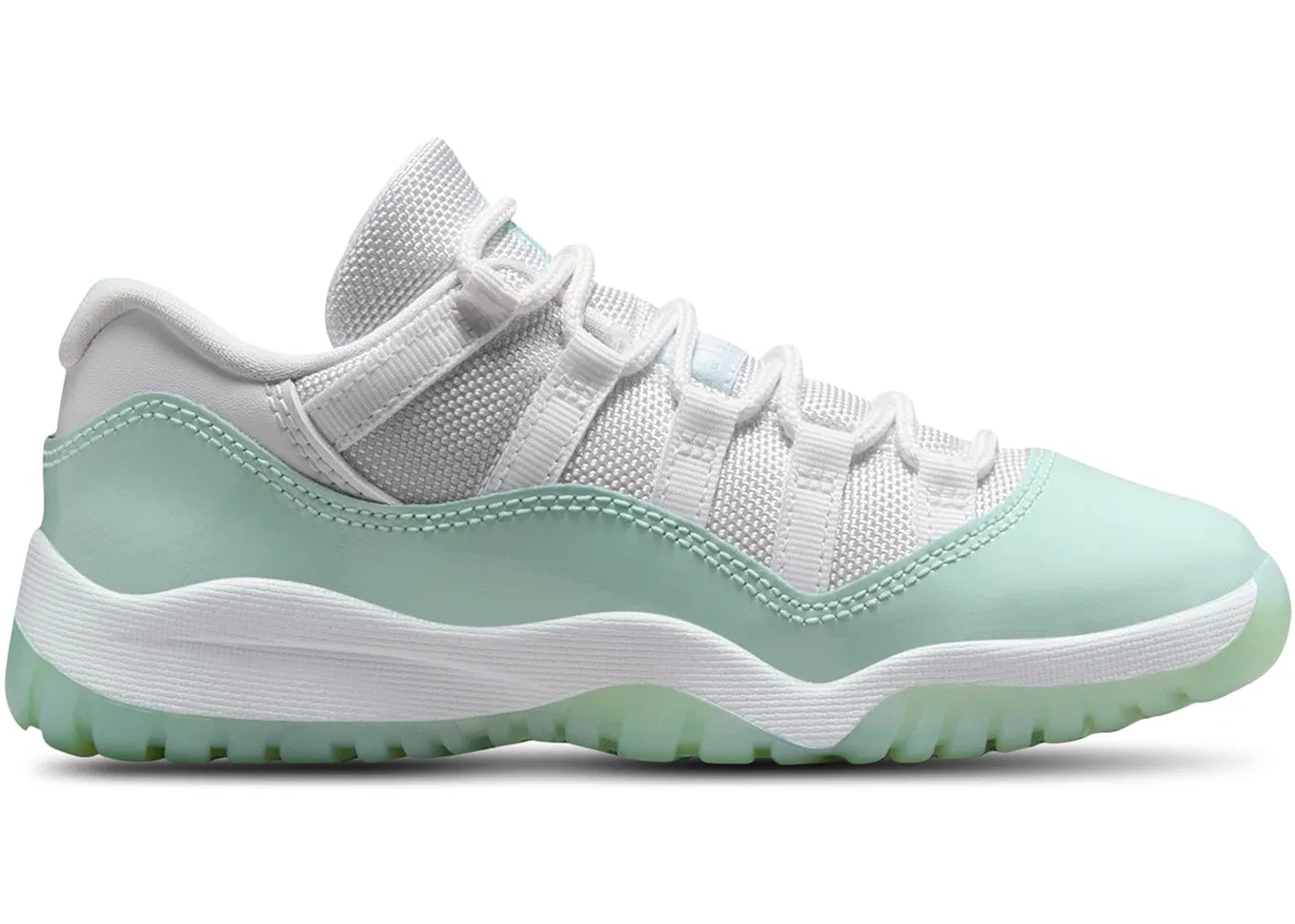 Детские кроссовки с низким верхом Jordan 11 Retro Low Jordan, White/Igloo