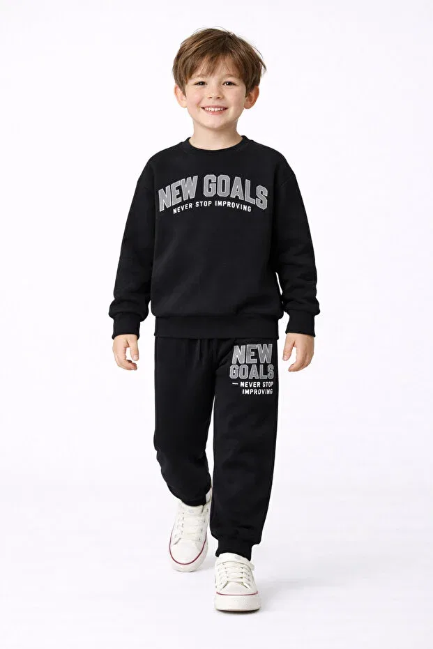 Детский комплект спортивного костюма для мальчиков с принтом Beka Kids, Multicolor — фото 2