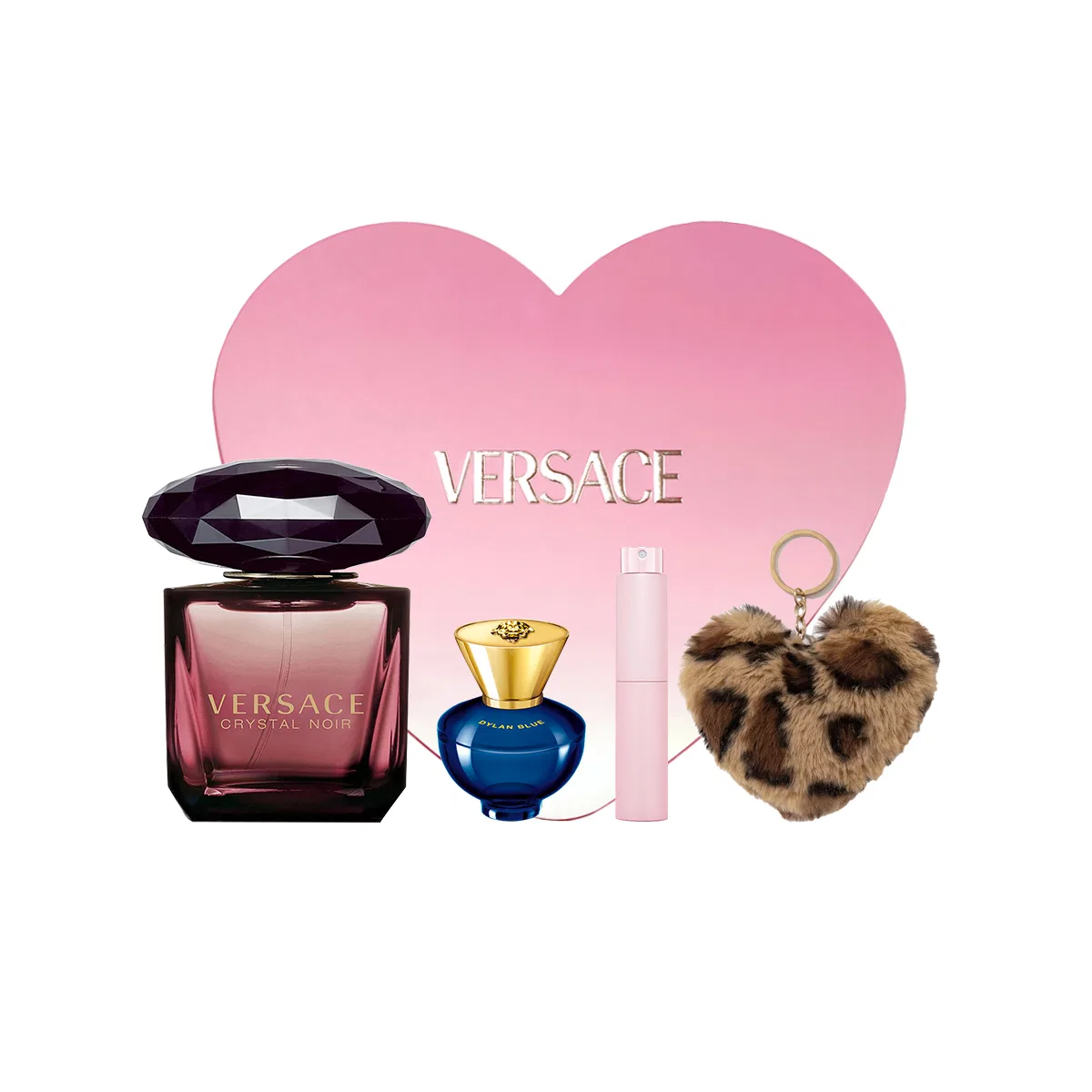 Женский парфюмерный набор VERSACE Night Sky Crystal, 30 мл, 3 предмета