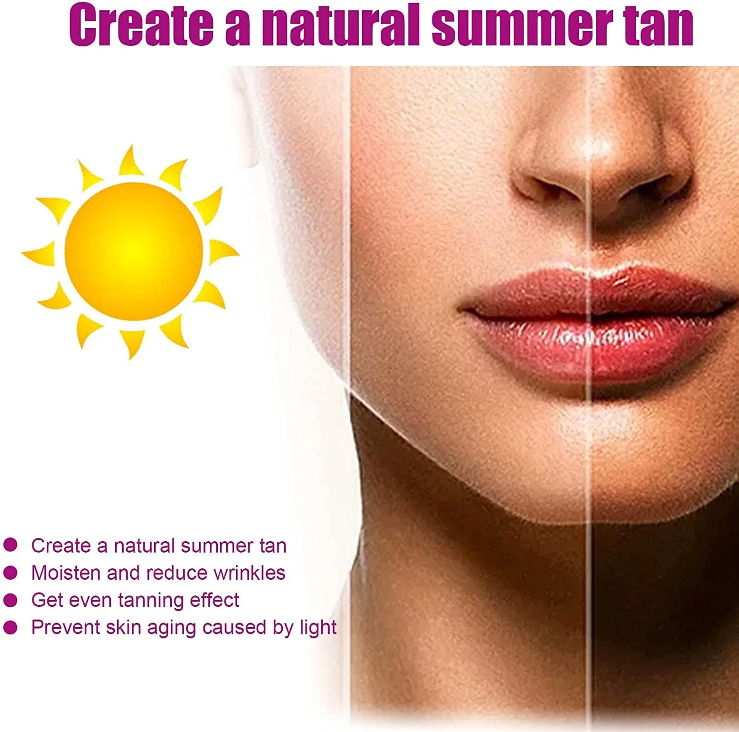 Тан-гель для загара Extreme Dark Intensive Tanning Luxe Gel, с ароматом арбуза, 100 г, Red Qklovni — фото 2
