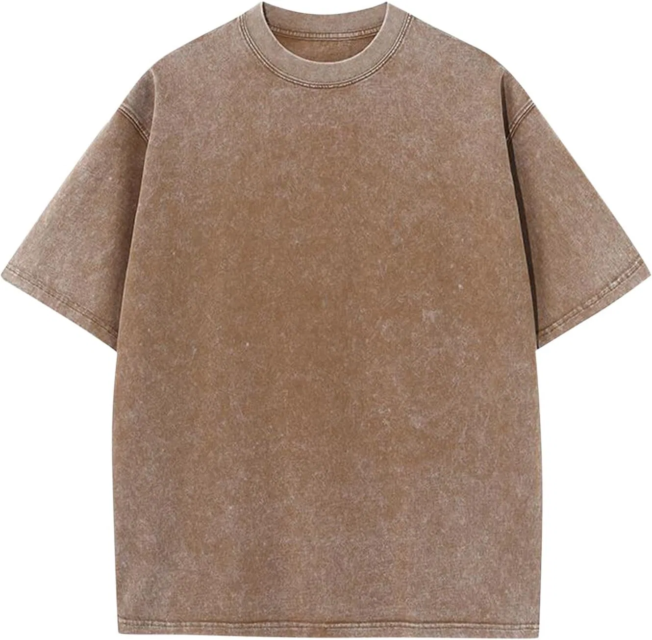 Мужская футболка свободного кроя Khaki