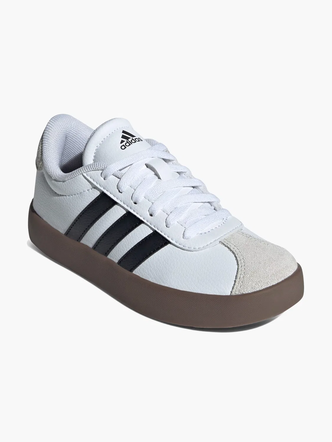 Детские кроссовки унисекс VL Court 3.0 Adidas, белый — фото 3