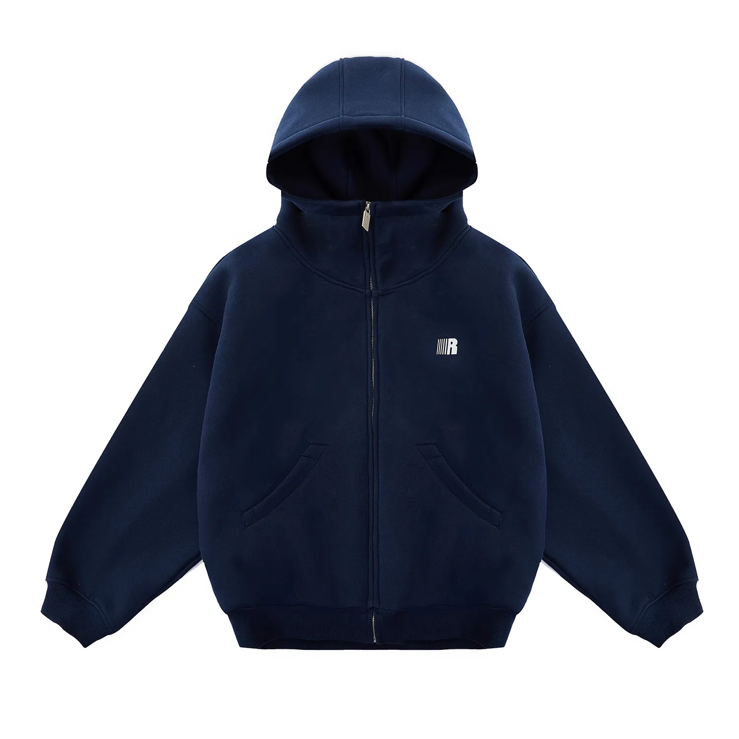 Детское худи унисекс с капюшоном Navy Blue Basic R Series FDR