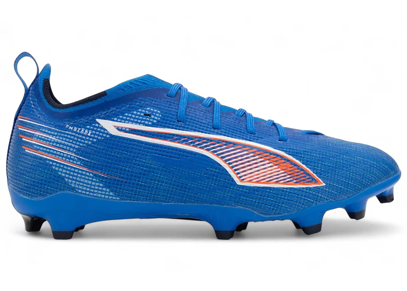 Детские бутсы Puma Ultra 6 Pro FG/AG Jr, Ultra Blue/Puma White/Glowing Red