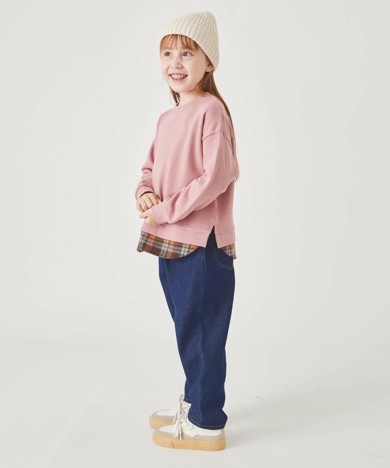 Дизайнерская толстовка с асимметричным низом Ever Closet, Pinkish-gray — фото 2