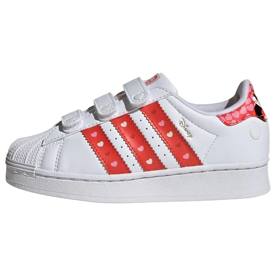 Кроссовки ADIDAS ORIGINALS 'Disney Superstar LED LIGHTS' белого цвета