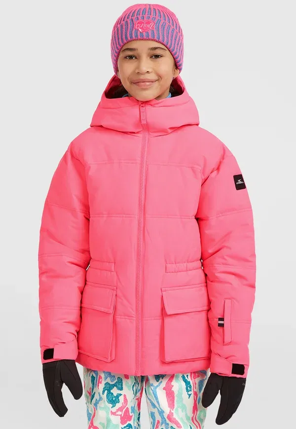 Куртка снегоходная водонепроницаемая Fwc cruz puffer, O'Neill, Skater Pink, розовый — фото 2