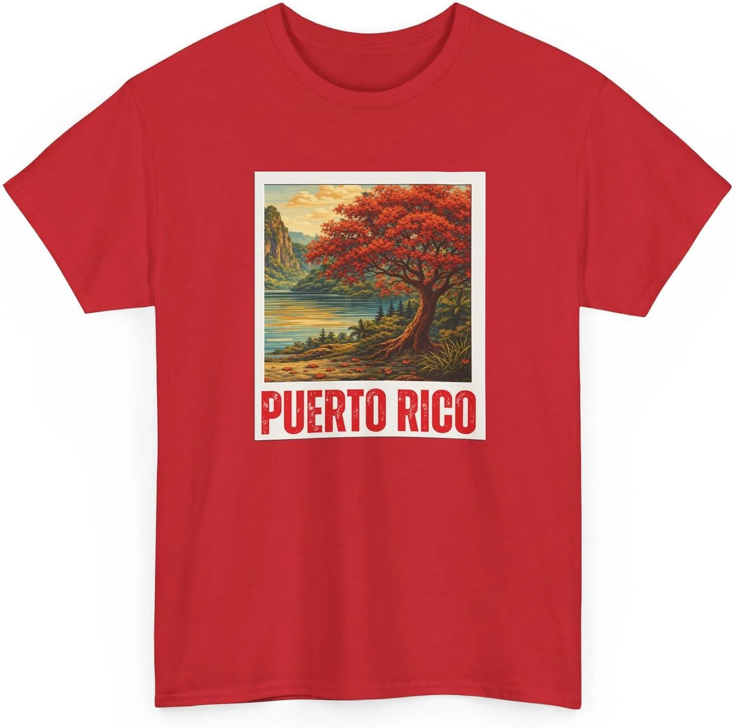 Женская футболка с принтом Benito Music Bowl Graphic Tee, красный