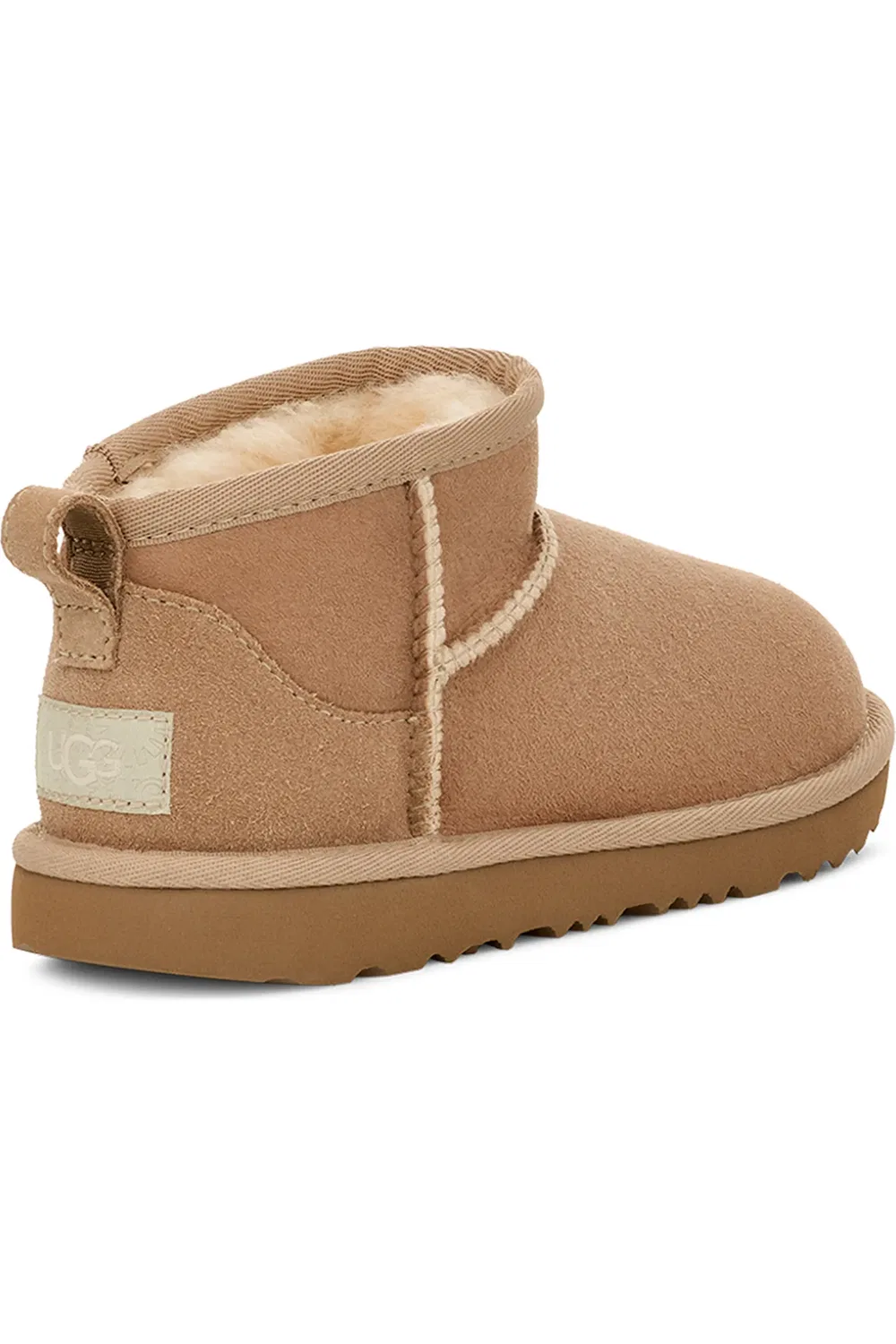 Детские ботинки водонепроницаемые Classic Ultra Mini UGG, Sand — фото 2