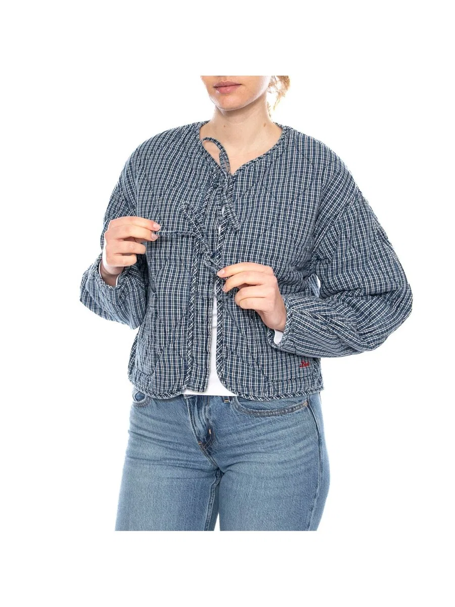 Куртка LEVI'S Between-Season 'Rue Liner Jacket' синего цвета