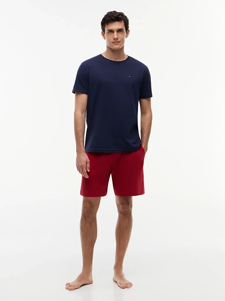 Футболка Tommy Hilfiger Pure Cotton, темно-синий — фото 4