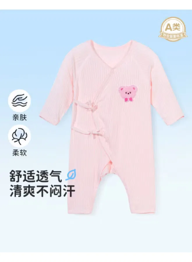 Боди-комбинезон мягкий и эластичный для новорожденных Bornbay, розовый