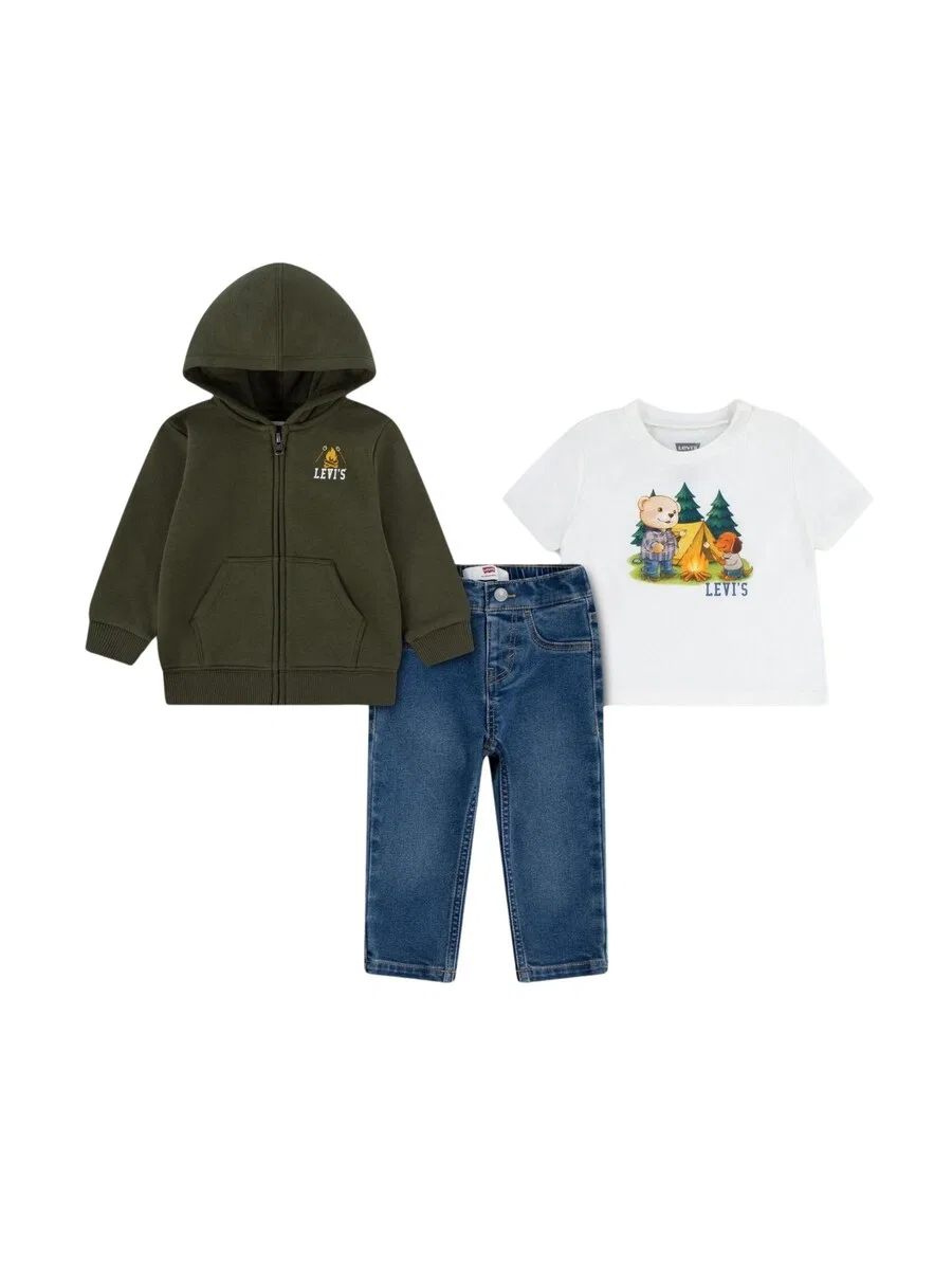 Детский комплект джинсов Levi's Kids разных цветов