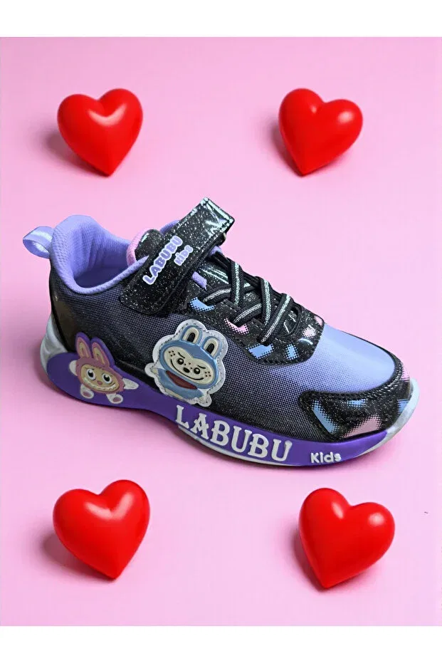 Детские спортивные туфли для девочек ортопедические Labubu, Purple
