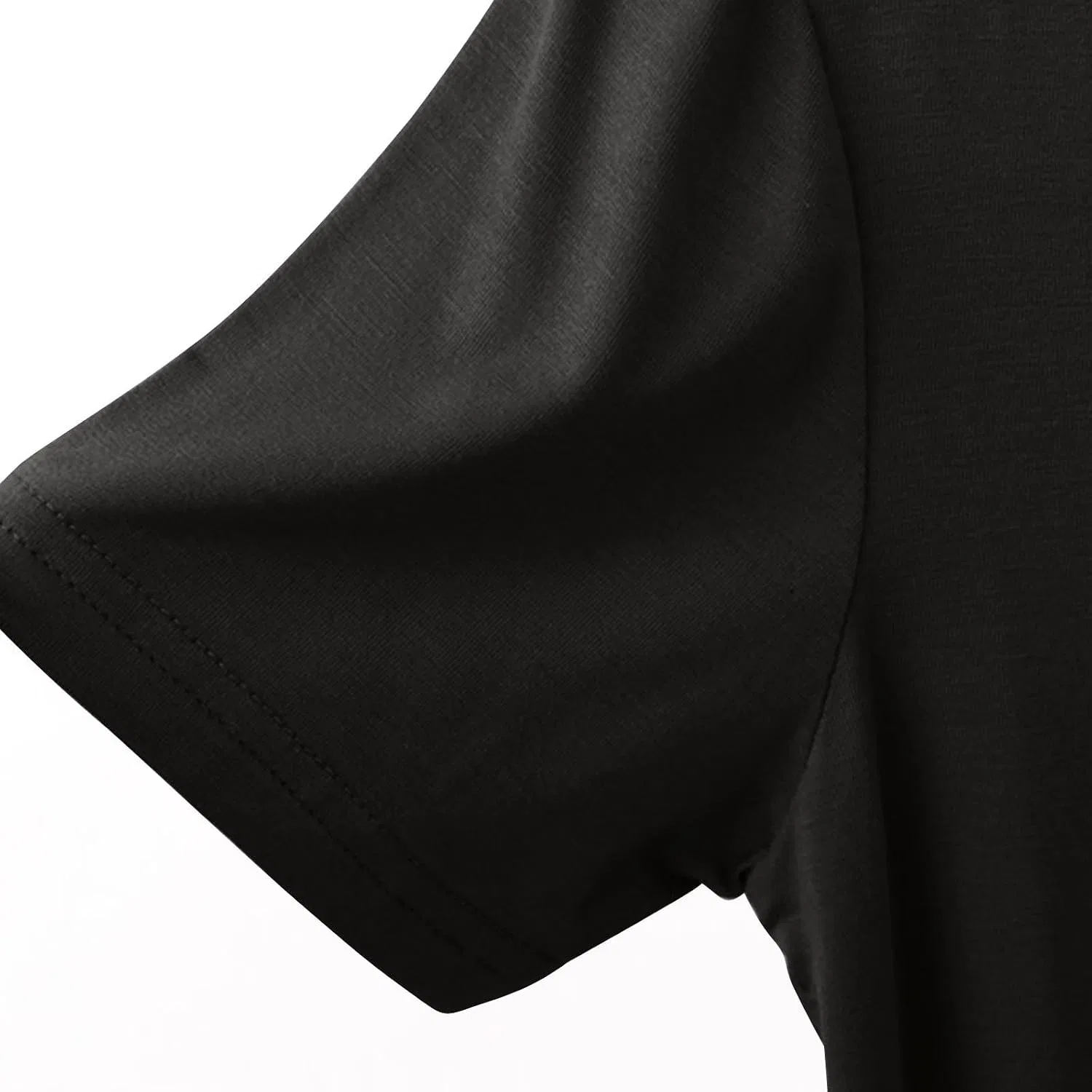 Женская футболка с круглым вырезом Athletic Running, Black — фото 3
