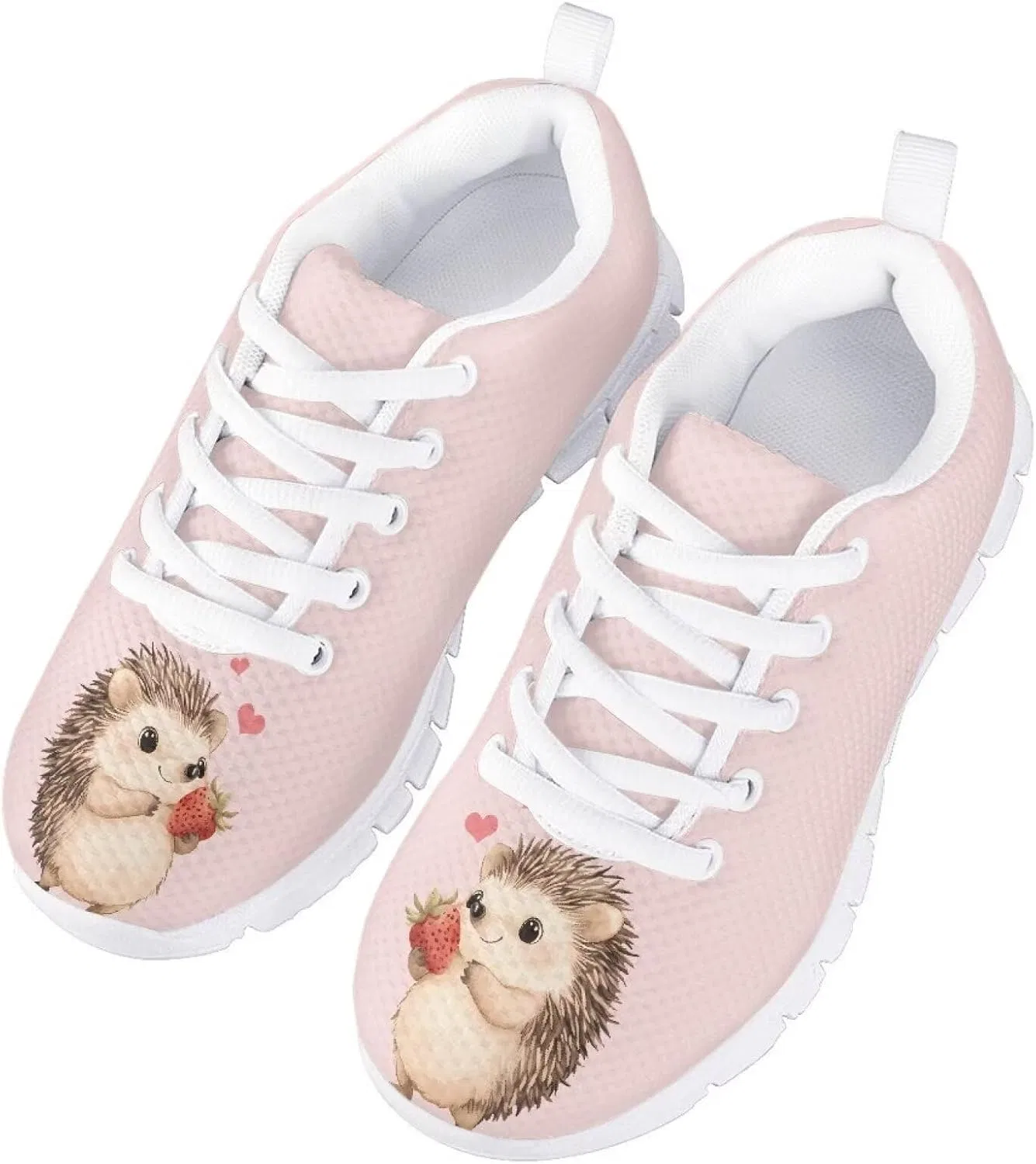 Детские кроссовки с принтом для мальчиков и девочек, Cute Hedgehog — фото 2