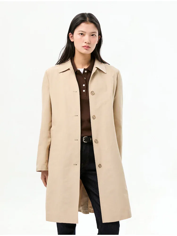 Пальто мак классическое TOMMY HILFIGER, Beige