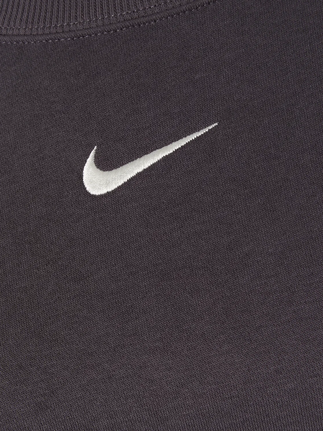 Женский свободный свитшот с круглым вырезом Nike, серый — фото 3