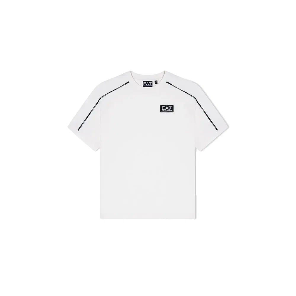 Детская футболка с коротким рукавом EA7 EMPORIO ARMANI, White