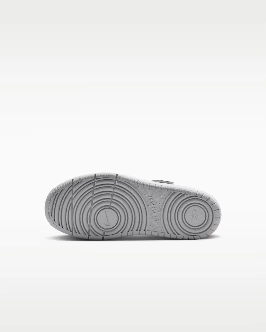 Детская обувь Nike Court Borough Low, Off White/White/Grey Fog — фото 2