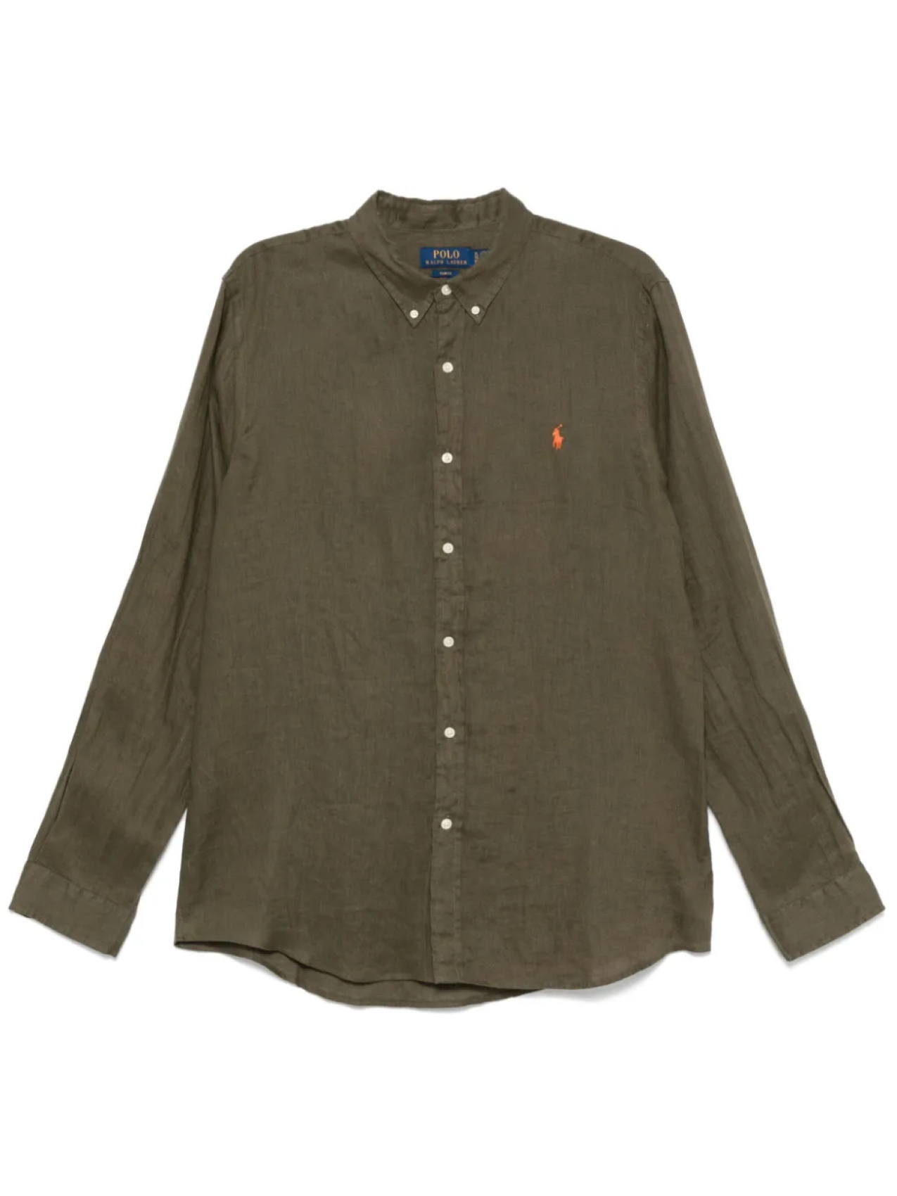

Polo Ralph Lauren рубашка с вышивкой Polo Pony, зеленый