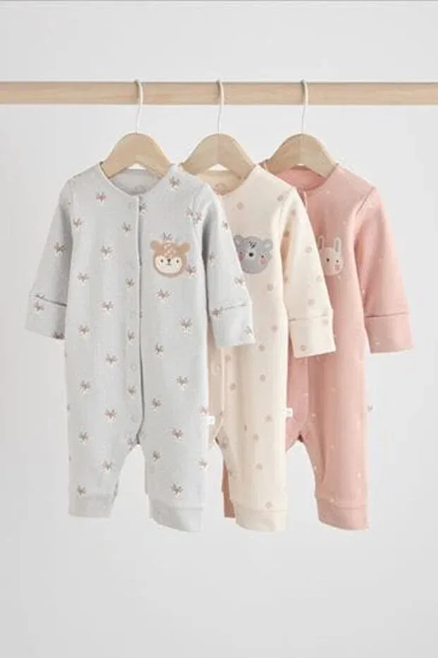 Детский комбинезон для девочек с принтом Next Baby, Pink