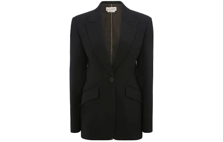 Пиджак деловой женский Alexander McQueen, Black