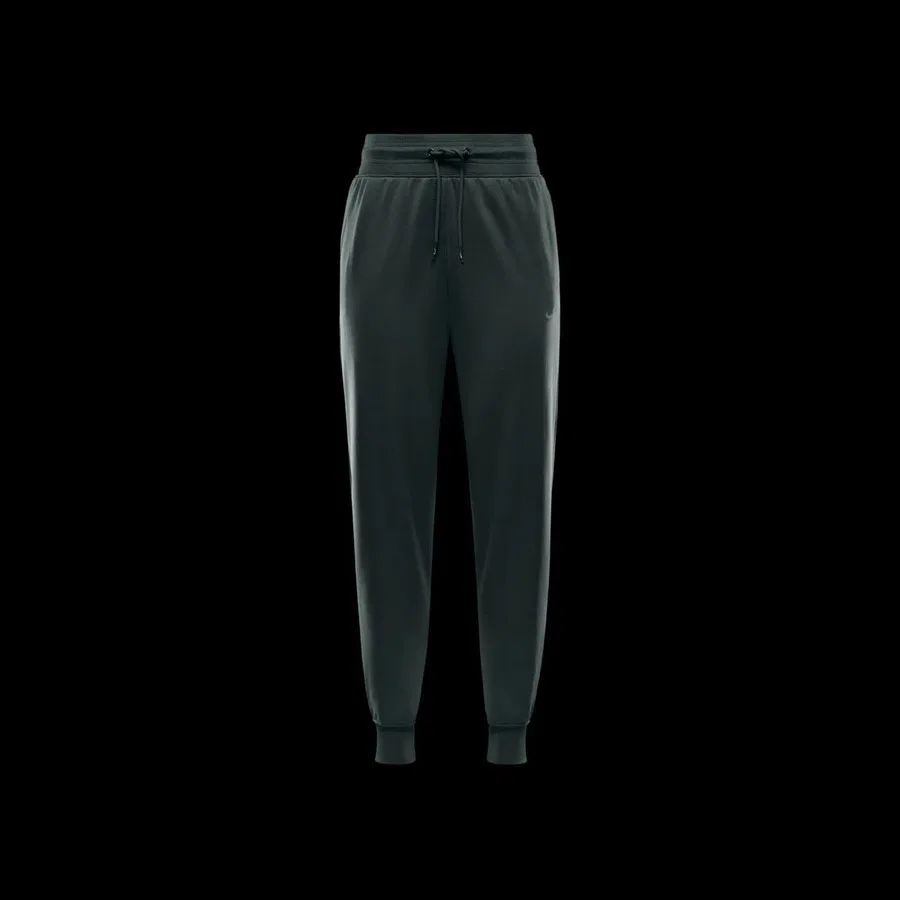 Спортивные брюки с высоким поясом и утеплителем, модель One Therma-FIT, Nike, Зеленый — фото 3