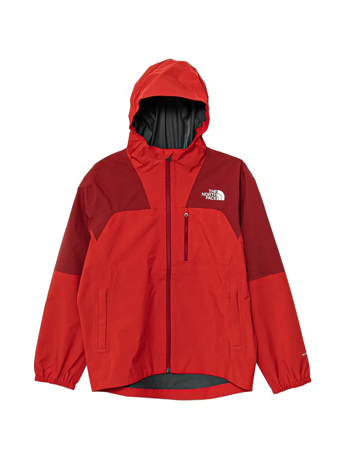 Упаковываемая куртка с капюшоном The North Face, красный