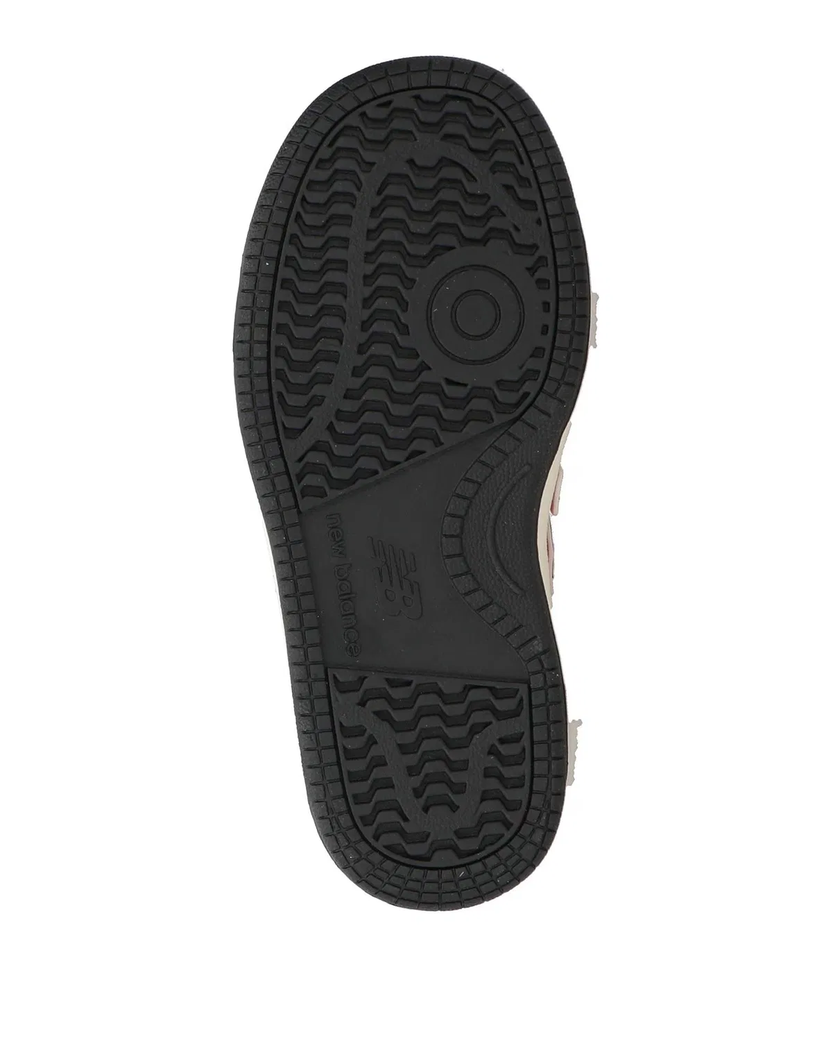 Детские кроссовки для девочек кожаные New Balance, красный — фото 4