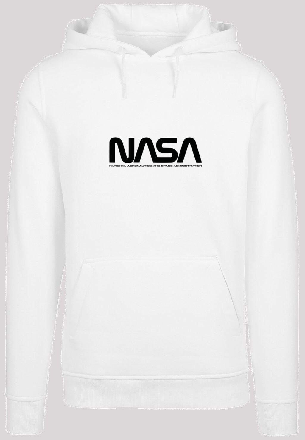 

Толстовка с капюшоном NASA WORM F4NT4STIC, белый