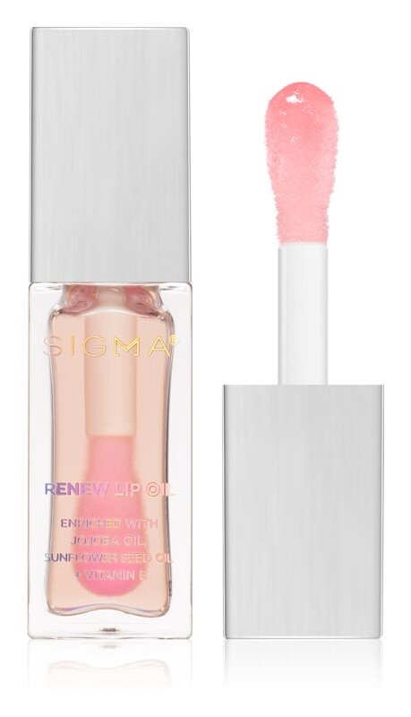 

Увлажняющее и глянцевое масло для губ Sigma Beauty Renew Lip Oil, оттенок Hush 5,2 г