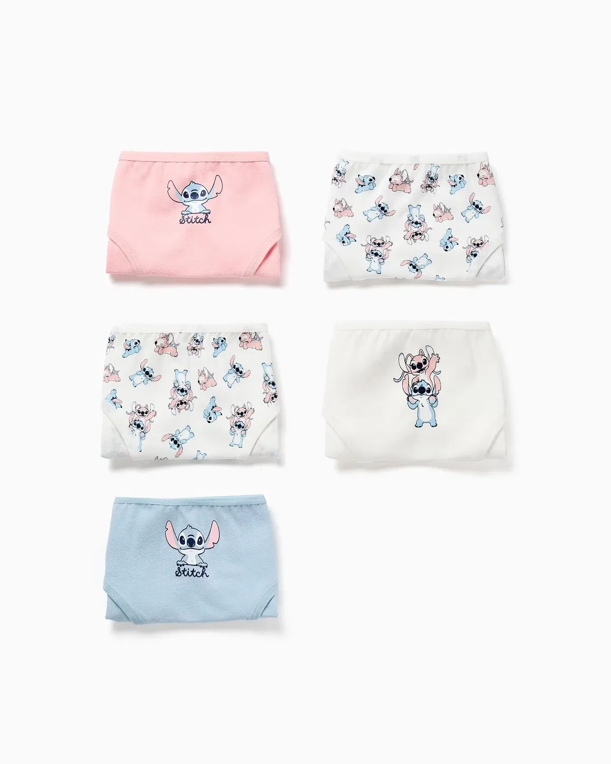 Детские трусы для девочек хлопковые с принтом Stitch Zippy, Multicolor