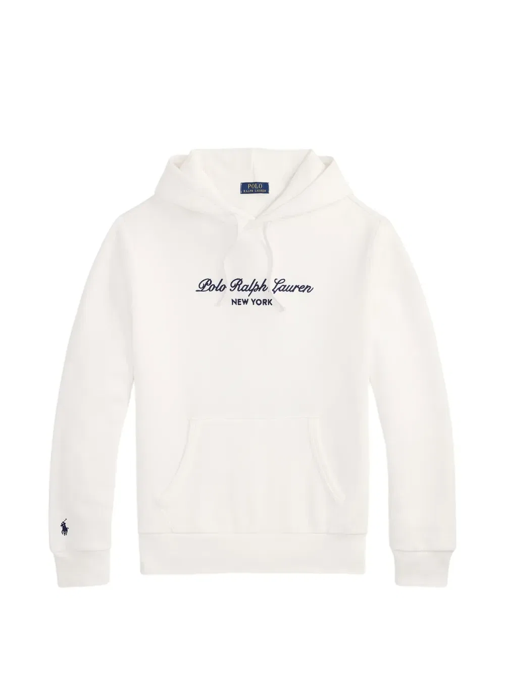 Худи с вышитым логотипом Polo Ralph Lauren, белый
