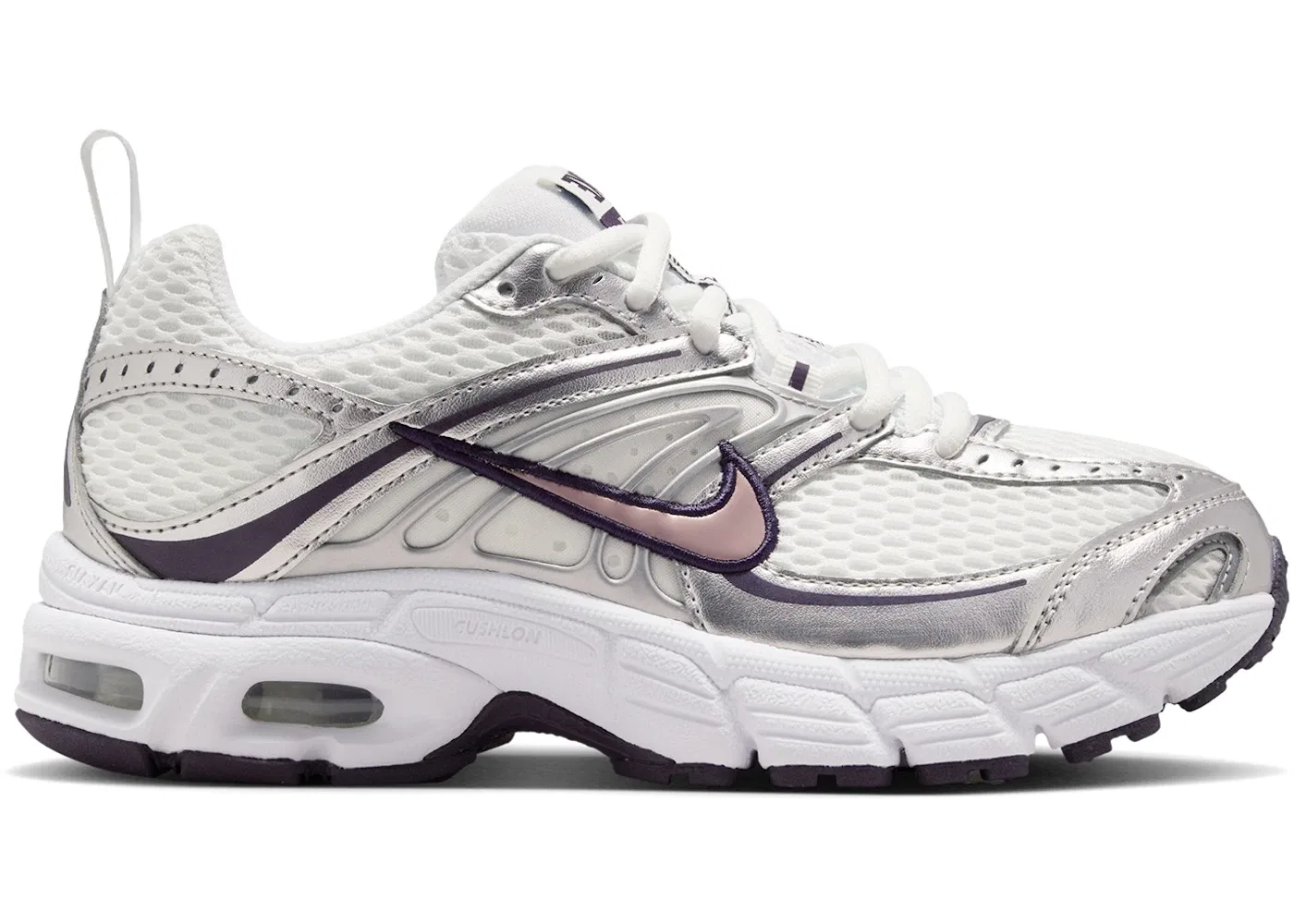 Детские кроссовки Lifestyle Nike Air Max Moto 2K, Summit White/Purple Dynasty/Metallic Silver/Light Violet Ore