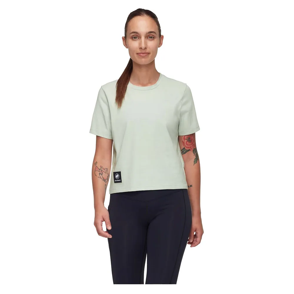 

Футболка с коротким рукавом Mammut Massone Cropped Patch, зеленый