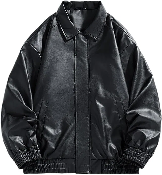 Мужская куртка-косуха с принтом, Vintage Track Jacket, чёрный